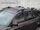 Багажник на рейлинги для Toyota Avensis 3 Универсал (2009 -) LUX 796283-RA12