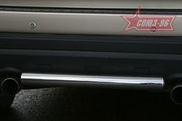 Защита заднего бампера (средняя часть) d60 для Chevrolet Captiva (2006 -) CCAP.75.0495