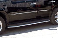 Защита штатного порога d60 для Chevrolet Tahoe (2008 -) CHTH.86.1414