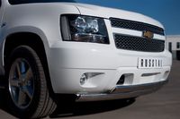 Защита переднего бампера d75х42/75х42 для Chevrolet Tahoe (2012 -) CTHZ-000929