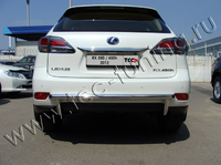 Защита задняя (центральная) 60,3 мм для Lexus RX350 (2012 -) LEXRX35012-03