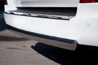 Защита заднего бампера d75х42 овал для Lexus LX570 (2012 -) LLXZ-000870