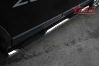 Пороги "труба" d76 с проступями для Mazda CX-9 (2008 -) MACX.80.0799