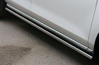 Пороги "труба" d42 для Mazda CX-7 (2010 -) MACX.80.1162