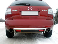Защита задняя (центральная) 50,8мм для Mazda CX-7 (2007 -) MAZCX7-105
