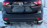Защита задняя "уголки" d60 для Mazda CX-5 (2012 -) MCX5.76.1427