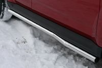 Пороги "труба" d60 изогнутые для Mitsubishi Outlander XL (2010 -) MIOU.80.1030