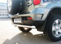 Защита заднего бампера d63 (дуга) для Chevrolet Niva Bertone (2009 -) NBZ-001183