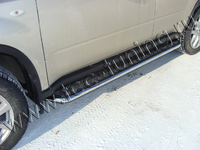 Пороги с площадкой 42,4 мм для Nissan X-Trail (2011 -) NISXTR11-05
