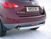 Защита заднего бампера d63 (дуга) для Nissan Murano (2011 -) NMZ-010313