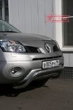 Решетка передняя мини d60 низкая для Renault Koleos (2008 -) RENK.56.0726