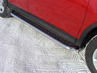 Пороги с площадкой 60,3 мм для Toyota RAV4 (2013 -) TOYRAV13-05